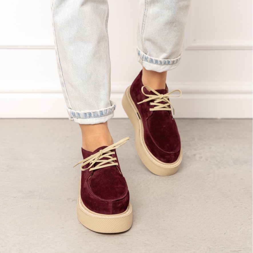    Pantofi - .Loro - Dark Cherry